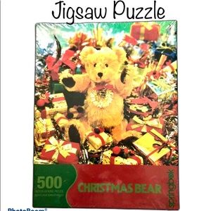 NWOT SPRINGBOK | Christmas Bear Puzzle